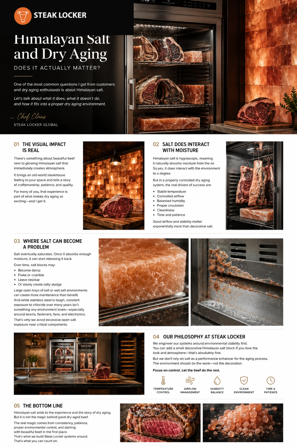 Himalayan Salt & Dry Aging