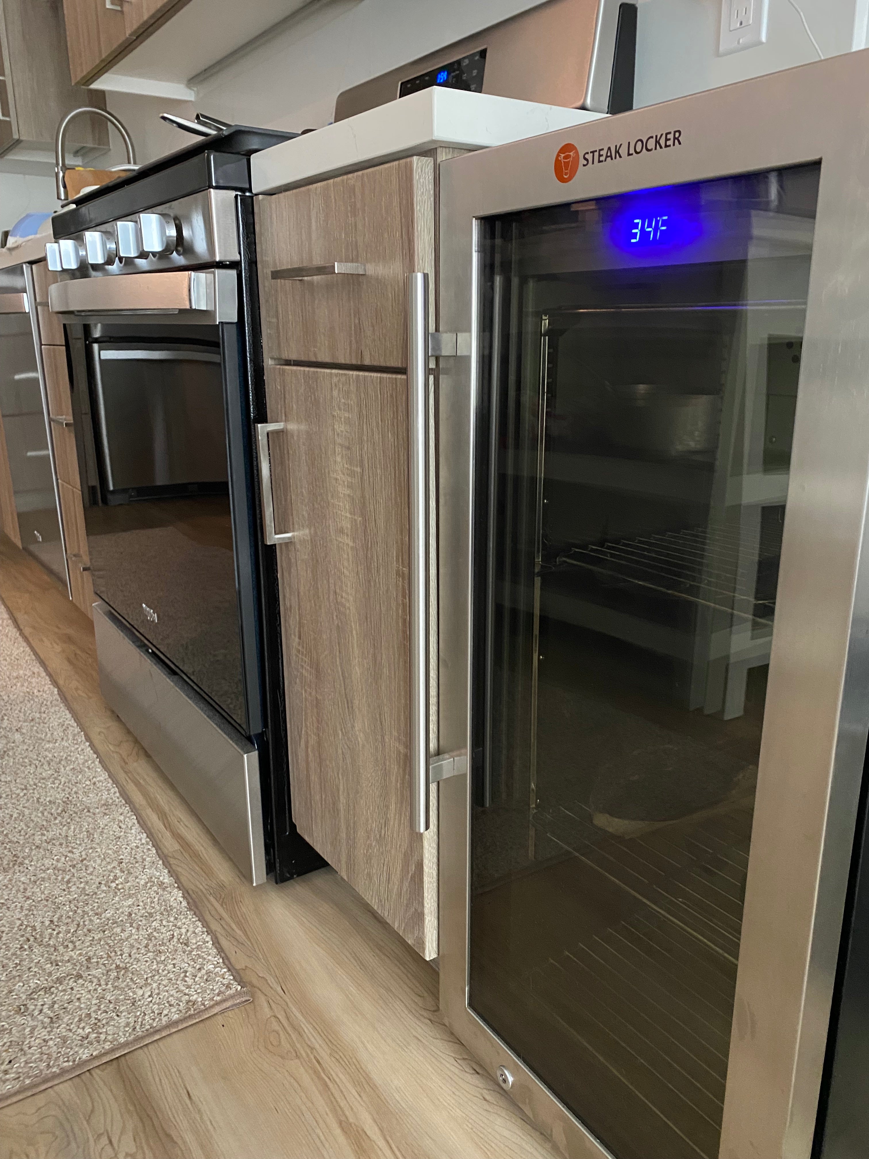 Mini Fridge for Dry Aging